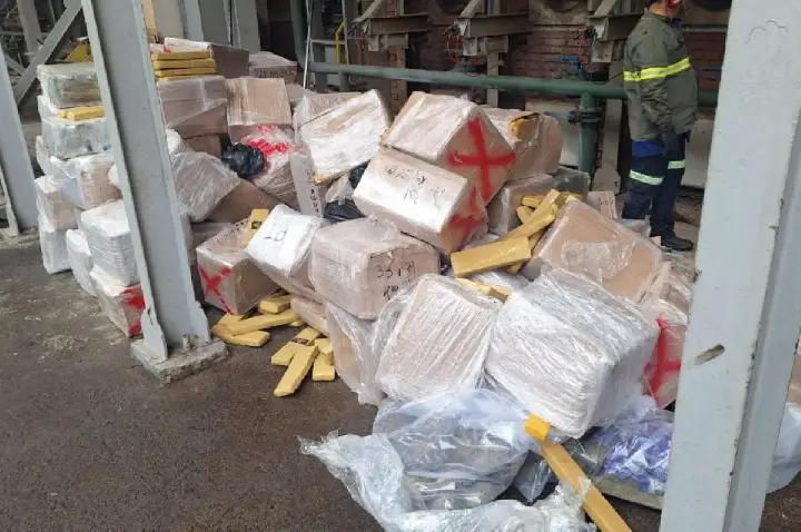 Polícia incinera 3,5 toneladas de drogas apreendidas em rodovia