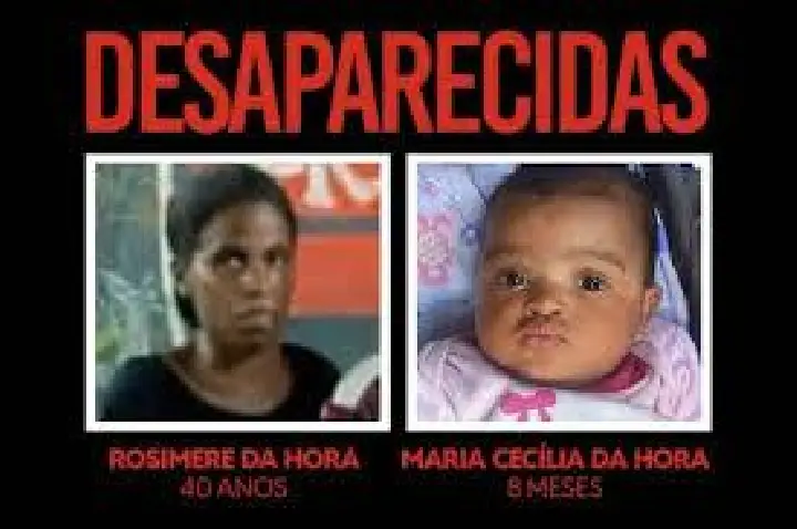 Polícia investiga desaparecimento de mulher e bebê no Rio