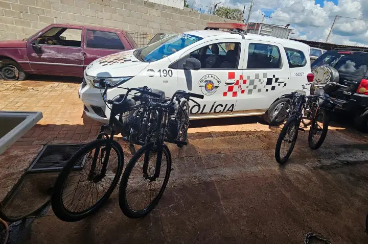 Polícia Militar intensifica fiscalização de bicicletas motorizadas e ciclomotores em Pirajuí