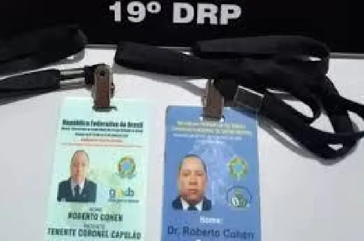 Preso farsante que se fazia de diplomata, general da ONU e médico