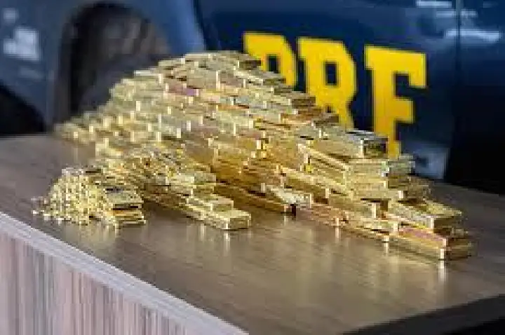 PRF apreende 104 kg de ouro avaliado em mais de R$ 60 milhões