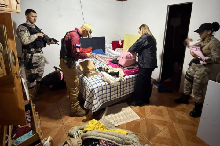 Recém-nascida sequestrada no MS é encontrada no Paraguai