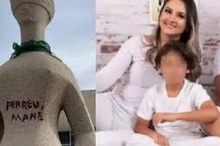 STF nega recurso de mulher que pichou estátua no 8 de janeiro