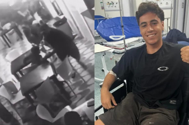 Surfista profissional é atingido por tiros em ataque a lanchonete