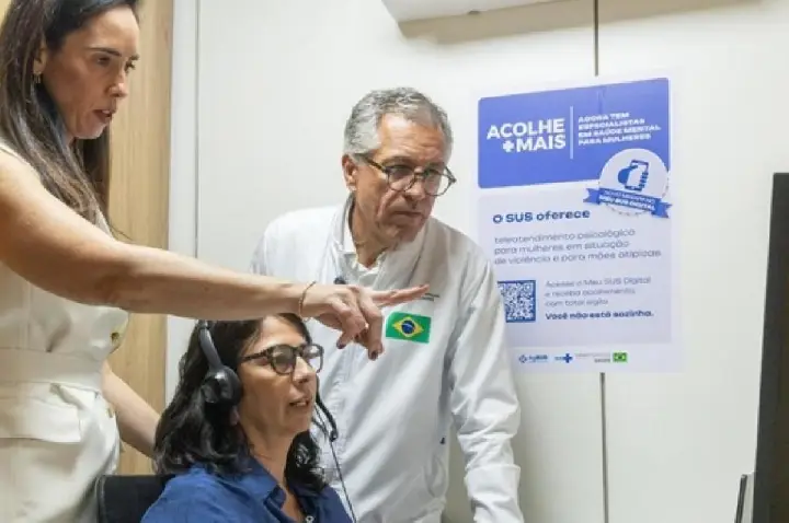 SUS lança teleatendimento psicológico para vítimas de violência