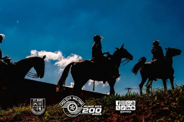 Suspeito corre da Cavalaria, mas é preso com drogas em Bauru