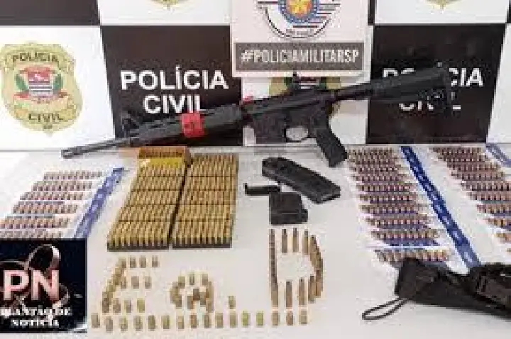 Suspeito de furtar fuzil e munições é preso, passa mal e morre