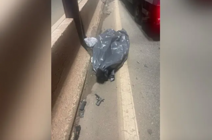 Suspeito de roubar moto morre minutos após o crime