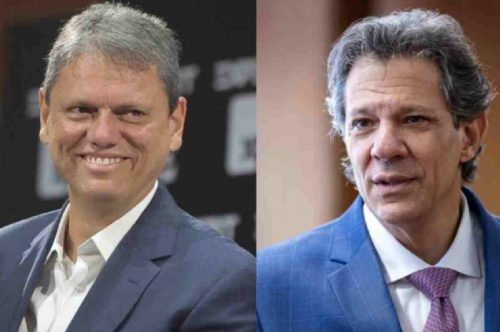 Tarcísio tem 50% contra 30% de Haddad, e pode vencer no 1º turno