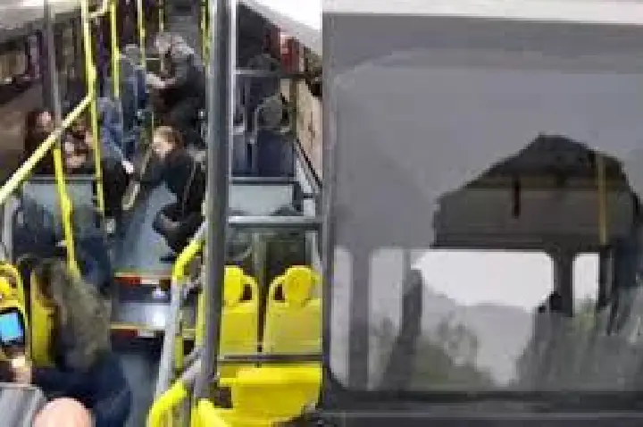Três pessoas são presas por suspeita de ataque a ônibus