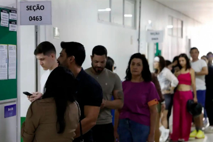TSE indica ausência no 1º turno para eleitores que votaram