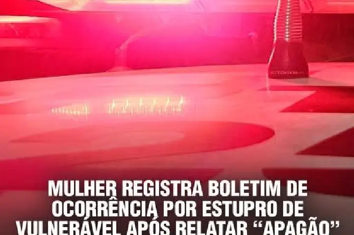 Uma mulher procurou a Polícia Civil para registrar um boletim de ocorrência por estupro de vulnerável.