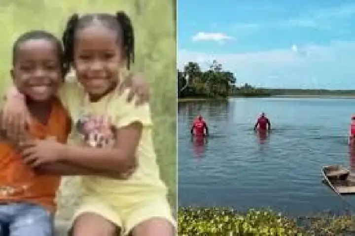 Varredura em rio não encontra vestígios de irmãos desaparecidos