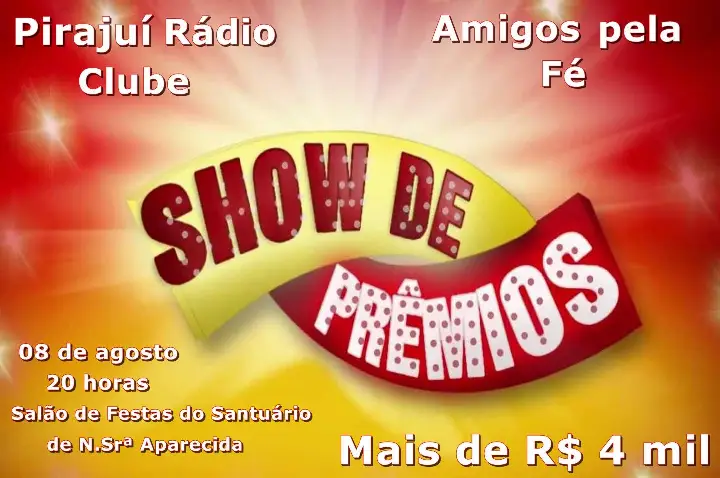 Vem aí o Show de Prêmios da 90.1 FM e Amigos pela Fé