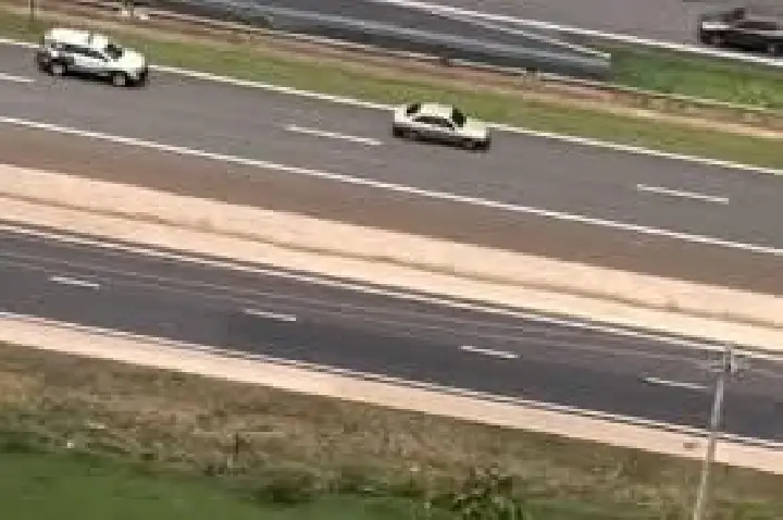 Vídeo feito do Águia registra longa perseguição e prisão