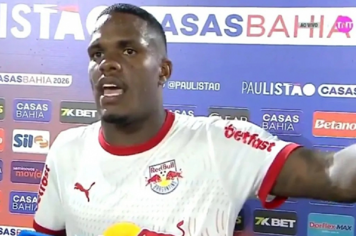 Zagueiro do Red Bull Bragantino é suspenso por fala machista