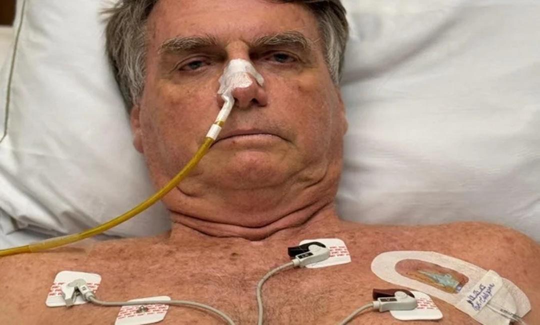 Bolsonaro teve alteração na pressão e continua sem movimentos intestinais efetivos