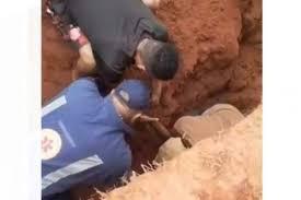 Homem morre soterrado em obra de rede de esgoto em Duartina