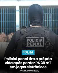 Com R$ 39 mil em dívida de jogo, policial penal tira própria vida