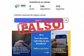 Perfil falso do INSS atrai aposentados com promessa de reembolso