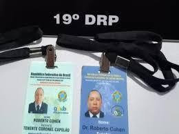 Preso farsante que se fazia de diplomata, general da ONU e médico