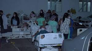 VÍDEO mostra fogo em hospital; 72 pacientes são transferidos