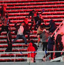Brasileiro relata caos em estádio argentino