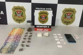 Homem é preso em Jaú com maconha, cocaína, dinheiro e celular