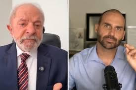 Lula defende cassação de Eduardo Bolsonaro: 'traição da pátria'