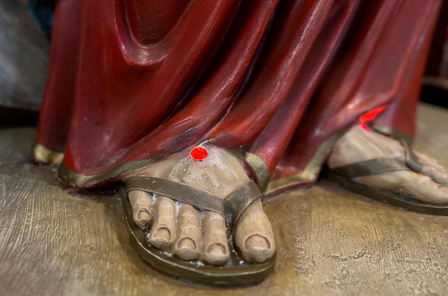 Chaga do Pé direito de Nosso Senhor Jesus Cristo