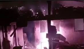 Duas crianças e um adolescente morrem após incêndio em Pedreira