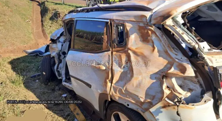 Duas pessoas de Mato Grosso do Sul morrem em grave acidente na região de Marília