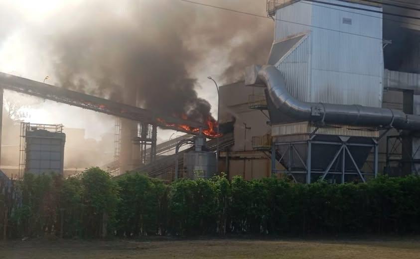 fábrica da Nestlé é atingida por incêndio no interior de SP