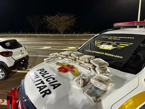 Motorista é preso transportando mais de 10 kg de skunk em rodovia de Pongaí