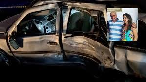 Pai e filha morrem após carro bater de frente com carreta