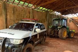 Polícia Civil prende 2 da mesma família por furtos de tratores