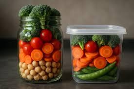 Vidro ou plástico? Saiba qual é mais seguro para guardar comida