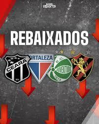 Ceará, Fortaleza, Juventude e Sport são os rebaixados à Série B