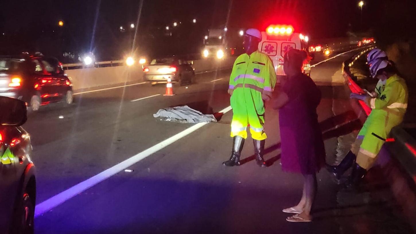 Homem morre atropelado na Rodovia do Contorno em Marília
