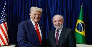 Lula agradece a Trump por retirada de sanções a Moraes