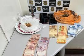 Casal é preso por vender drogas ao lado de centro de recuperação