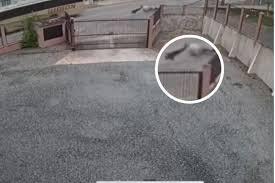 Fios soltos arrastam motociclista pelo pescoço; VÍDEO