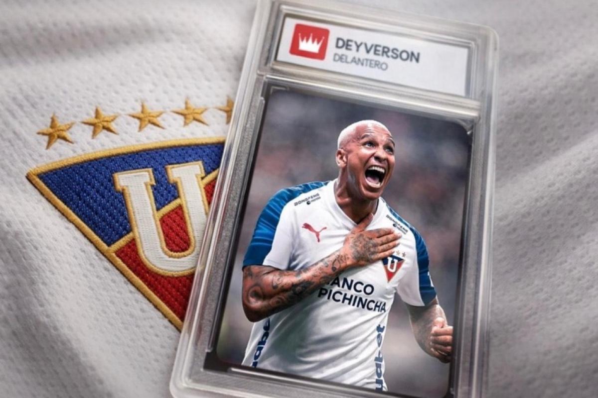 LDU anuncia a contratação de Deyverson, ex-Palmeiras