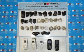 Polícia Penal flagra drogas e celulares com presos da 'saidinha'