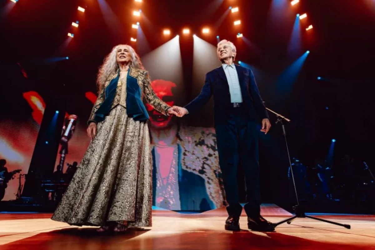 Caetano Veloso e Maria Bethânia fazem história ao vencer o Grammy