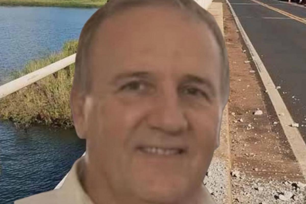 Empresário da região morre após despencar com caminhonete em rio