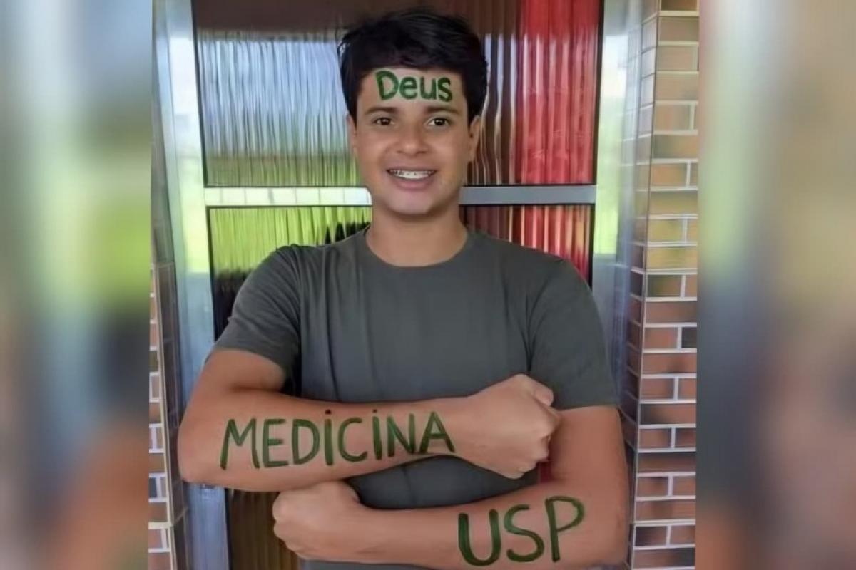 Filho de doméstica e pedreiro é o 1º em medicina na USP pelo Enem