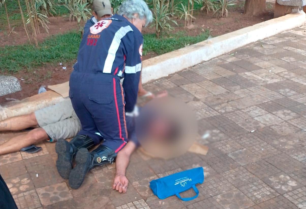 Moradores de rua agem rapidamente e salvam vida em Bauru; VÍDEO