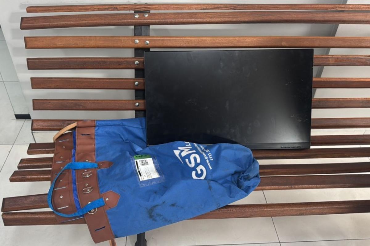 Mulher é presa após invadir loja no Centro de Bauru e furtar TV