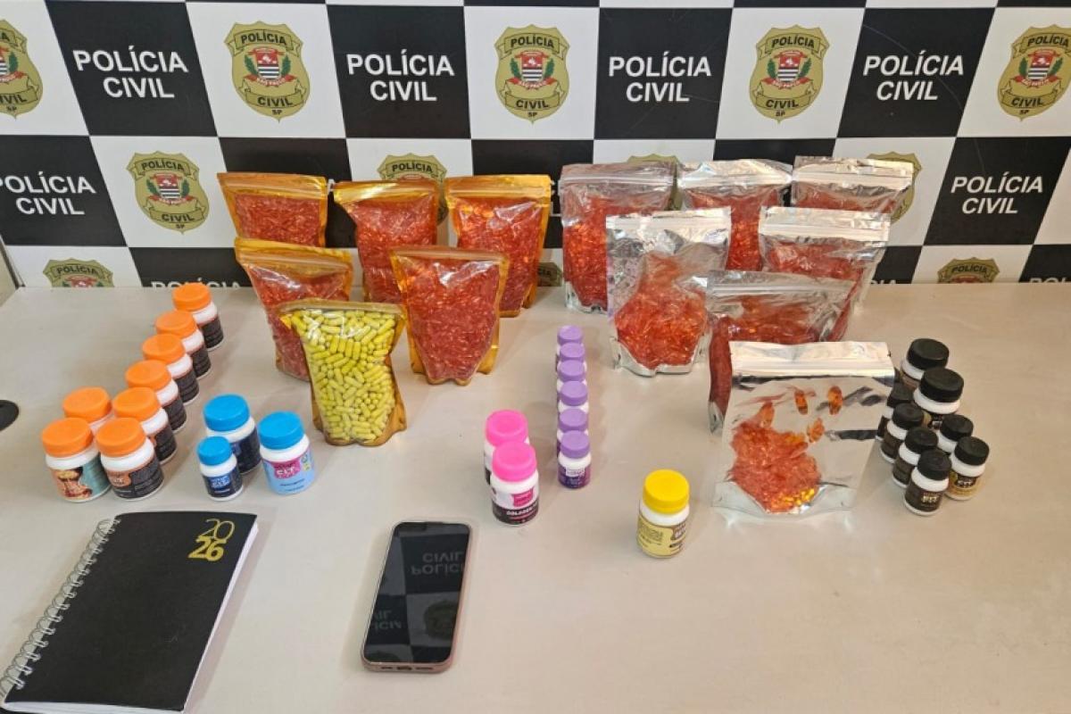 Operação apreende canetas e cápsulas de emagrecimento ilegais